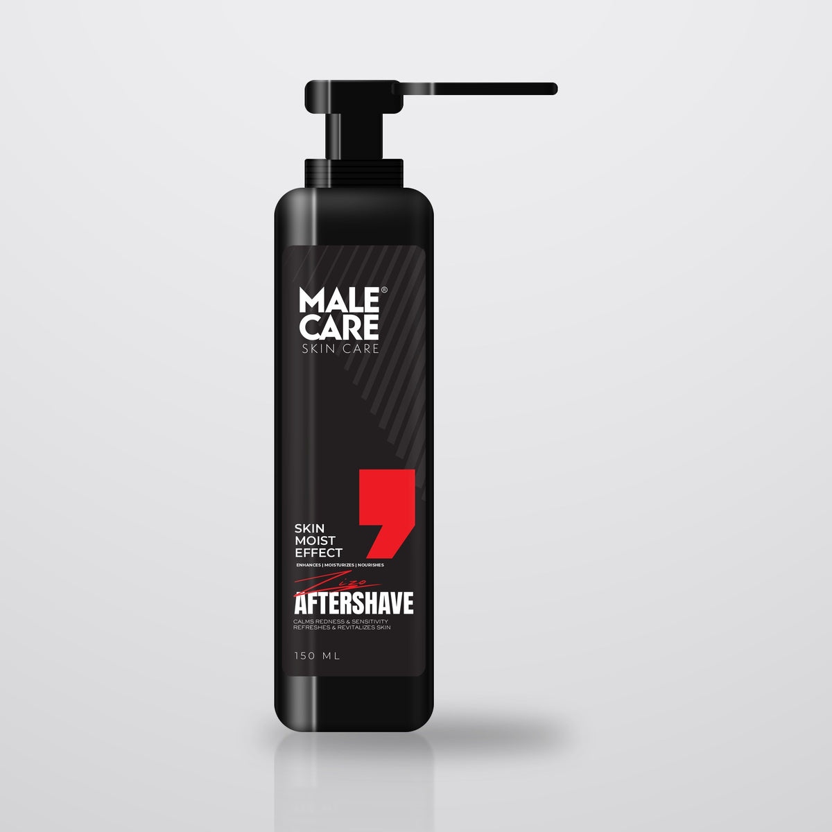 Signature Aftershave Skin Moist Effect on a light grey background
