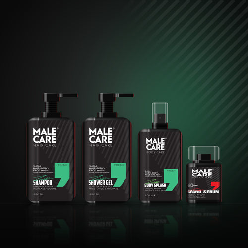 The Signature Kit in Fresh: 3-in-1 Shampoo, Shower Gel, Body Splash and Beard Serum