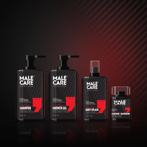 The Signature Kit in Intense: 3-in-1 Shampoo, Shower Gel, Body Splash and Beard Serum