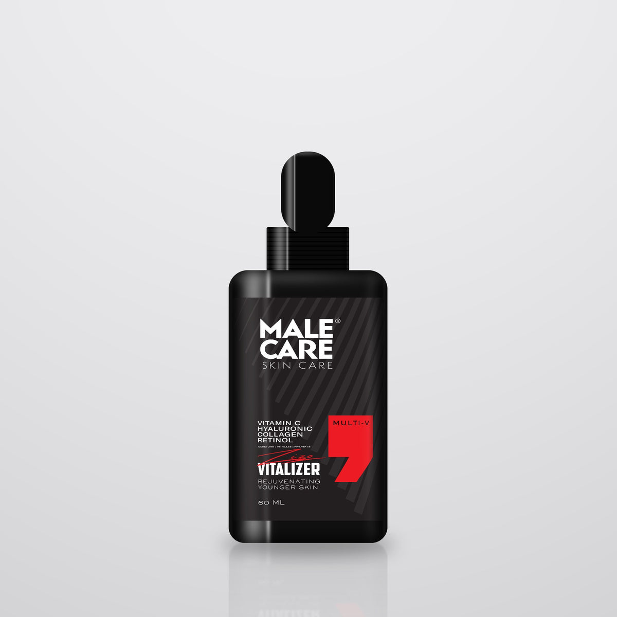 Signature Vitalizer Multi-V Face Serum on a light grey background